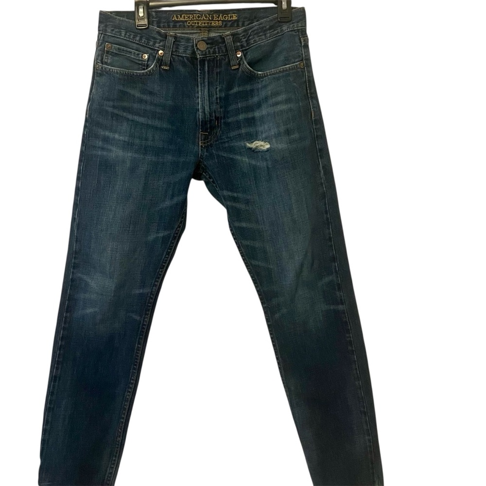 American Eagle Original Taper Men’s Jeans 30x30 Blue 2013 Medium Wash Denim
